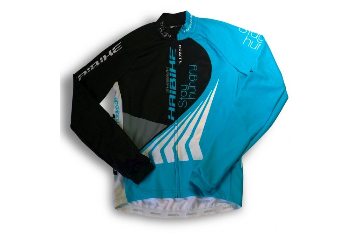Haibike Craft/Haibike Trikot lang Damen blau/weiß